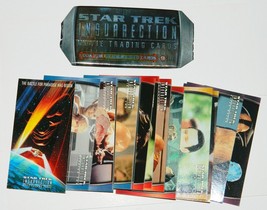 Star Trek Insurrection Movie Trading Cards Full 72 Card Set w/ Wrapper 1998 MINT - £5.49 GBP