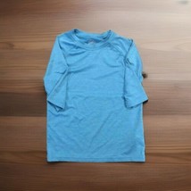 Blue Swim Shirt Boys Short Sleeve Size M 8 Wonder Nation - $4.99