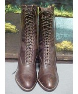 Authentic Antique 1900-1919 &quot;Sweet Sally Lunn&quot; Lace-Up Boots Women&#39;s - £474.08 GBP