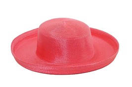 JS1003 Pink - Church Hat Women PP Plain Church Hat Dress Hat - £28.69 GBP