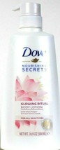 1 Dove Nourishing Secrets Glowing Ritual Body Lotion Lotus Flower Rice Milk - £19.13 GBP