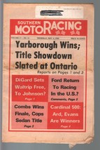 Southern Motoracing-NASCAR-Waltrip-Yarborough-Earnhardt-11/6/80 - £19.25 GBP