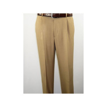 Men 2pc Walking Leisure Suit Short Sleeves By DREAMS 256-23 Solid Safari Tan image 4
