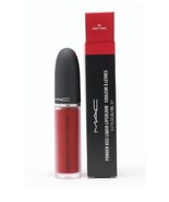 MAC Powder Kiss Liquid Lip Colour 981 Haute Pants  0.17oz/5.0ml New With... - £13.67 GBP