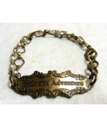 Vintage Copper Toned Charm Bracelet Embrace Adventure BD 15-v - €29,54 EUR
