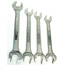 CRAFTSMAN Lot of 4 Open-End Wrenches, 1x15/16, 7/8x3/4, 11/16x13/16, 3/4x5/8 - $18.76