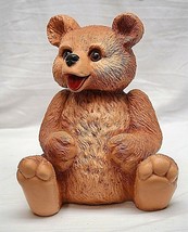 Old Vintage 1985 Universal Statuary Teddy Bear Figurine Shelf Decor #454 USA - $49.49