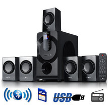 beFree BFS-460 5.1 Ch Surround Sound Speaker System w Bluetooth Remote USB SD FM - £85.31 GBP