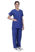 Female Scrub Suit Ideal for Doctors, Dentists Healthcare SIZE- M,BLUE (P... - £155.05 GBP