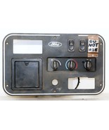Ford Heavy Duty Truck Dash Panel w/ HVAC Control &amp; Switches 8261 - £59.28 GBP