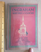 Ingraham Clocks (1929-1930) Trade Samples Catalog * Mantel Wall Alarm Railway - £23.11 GBP