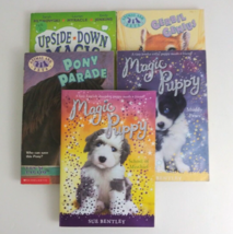 Lot Of 5 Children&#39;s Mixed Chapter Books About Animals/Pets Scholastic Paperbacks - $14.54