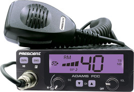 President Electronics TXUS002-1 Model ADAMS FCC AM Transceivers CB Radio - £50.33 GBP