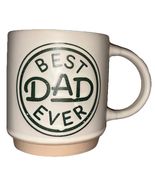 “Best DAD Ever”4 1/2”Hx4”W Oversized 20oz Stonewear Coffee Mug Cup-NEW-S... - €21,29 EUR