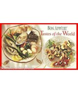 Book Bon Appetit Tastes Of The World Paperback Cookbook (1996) - $6.88