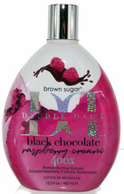 Brown Sugar Double Dark Black Chocolate Raspberry Cream 400X - £41.07 GBP