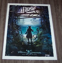 Pirates Of The Caribb EAN Movie Premiere Limited Edition Imax Promo Poster Art - £15.92 GBP