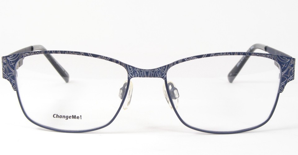 ChangeMe! 2268-2 8508-2 Blue UNIQUE RARE EYEGLASSES GLASSES 50-15-135mm Germany Item image 2