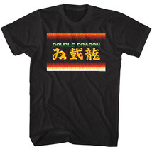 Double Dragon Start Screen Men&#39;s T Shirt 8Bit Pixel Nintendo Shadow Warriors - £19.64 GBP+