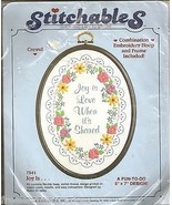 CRAFTS JOY IS LOVE WHEN IT&#39;S SHARED Crewel Stitch Dimensions Kit # 7541 - $220.70 MXN