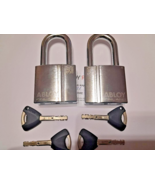 2 X Keyed Alike Padlocks ABLOY PROTEC2 PL340/50 T /High-Security/ With 4... - €362,36 EUR