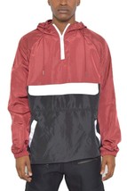 Men&#39;s Color Block Anorak Windbreaker Jacket - Lightweight &amp; Water-Resistant - $30.00