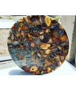 Agate Table Top Round Table, Side Table, Coffee Table Patio Table Kitche... - $280.66+