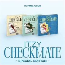 Itzy Checkmate Special Edition Cd+Lyric Poster On Pack+Photobook+Photoca... - £24.28 GBP