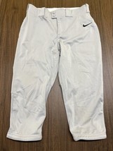 Nike Girls Vapor Select Gray Softball Pants - XL - AV6833-052 - $14.99