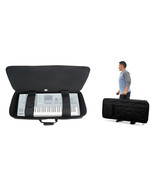 Rockville 61 Key Padded Rigid Durable Keyboard Gig Bag Case For YAMAHA M... - £118.18 GBP