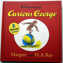 H. A. Rey Margret Rey A Treasury Of Curious George 192pp Train~Camping~Library - £9.40 GBP