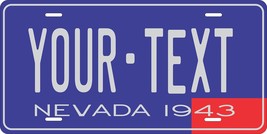 Nevada 1943 Personalized Tag Vehicle Car Auto License Plate - £13.67 GBP