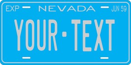 Nevada 1959 Personalized Tag Vehicle Car Auto License Plate - £13.19 GBP