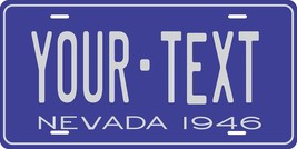 Nevada 1946 Personalized Tag Vehicle Car Auto License Plate - £13.34 GBP