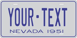 Nevada 1951 Personalized Tag Vehicle Car Auto License Plate - £13.18 GBP