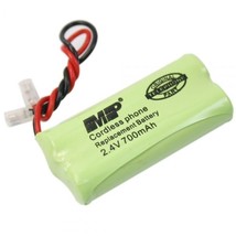 MP Replacement Battery Green 2.4V 700maH Ni-MH Plug Cordless Telephone Universal - £7.52 GBP