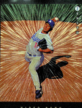 1997 Pinnacle Zenith Baseball Card Dufex - Hideo Nomo #18 - 8X10 - £6.75 GBP
