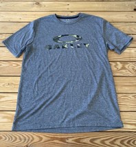 Oakley Men’s Short Sleeve T Shirt Size L Grey AB - £10.99 GBP