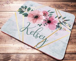 Office Desk Accessories For Women, Name Mouse Pad, Office Decor for Women, Desk  - £11.85 GBP