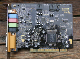 Creative Sound Blaster Live 5.1 Digital Internal PCI Sound Audio Card SB0220 - £15.25 GBP