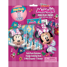 Minnie Mouse 8 Ct Play Pak Birthday Party Favors - £4.18 GBP