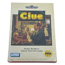 Clue [Cardboard Box] Sega Genesis Complete Game - £12.01 GBP
