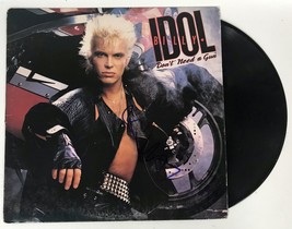 Billy Idol Signed Autographed &#39;&#39;Don&#39;t Need a Gun&#39;&#39; Record Album - £102.25 GBP