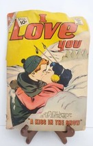 I Love You Charlton Comics July 1961 #35 A Kiss in the Snow - $29.69