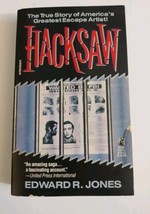 HACKSAW - Edward R. Jones 1990 Pocket Books 1st print Houdini Of Jailbir... - £7.34 GBP