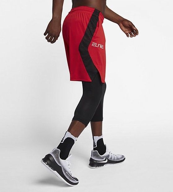 Nike- Men's Elite Dri-Fit Athletic Basketball Shorts 855477-657- NWT - $35.50