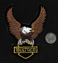 Vintage 60-70s BULTACO Eagle Upwing Motorcycle Jacket Biker Vest Collect... - $7.43