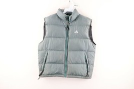 Vtg 90s Eastern Mountain Sports Womens Medium Duck Down Fill Puffer Vest Jacket - £46.89 GBP