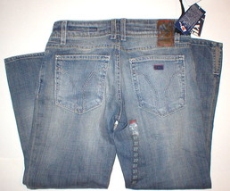 New NWT $169 MISS SIXTY JEANS CAPRIS 27 28 X 23 WOMENS ITALY Petite Crop - £70.40 GBP