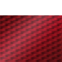 Mirroflex Backsplash Weave Mirror Red - $14.99
